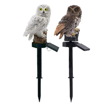 Load image into Gallery viewer, Solar Owl Garden Light