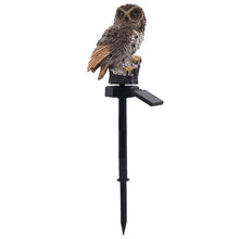 Load image into Gallery viewer, Solar Owl Garden Light