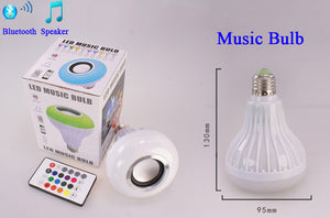 Bluetooth Speaker Bulb Music Light