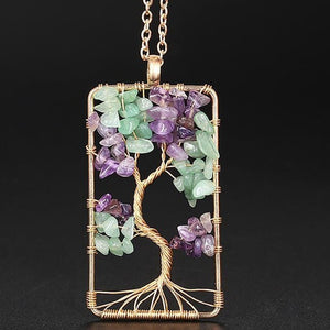 💗 Precious Amethysts Tree of Life Necklaces 💖💥Free Just Pay Shipping💥