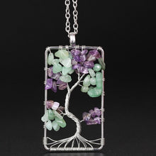 Load image into Gallery viewer, 💗 Precious Amethysts Tree of Life Necklaces 💖💥Free Just Pay Shipping💥