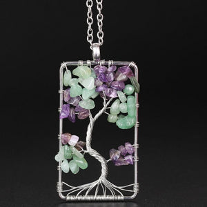 💗 Precious Amethysts Tree of Life Necklaces 💖💥Free Just Pay Shipping💥