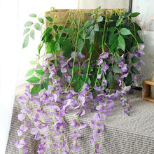 Load image into Gallery viewer, Silk Wisteria Flower Vines
