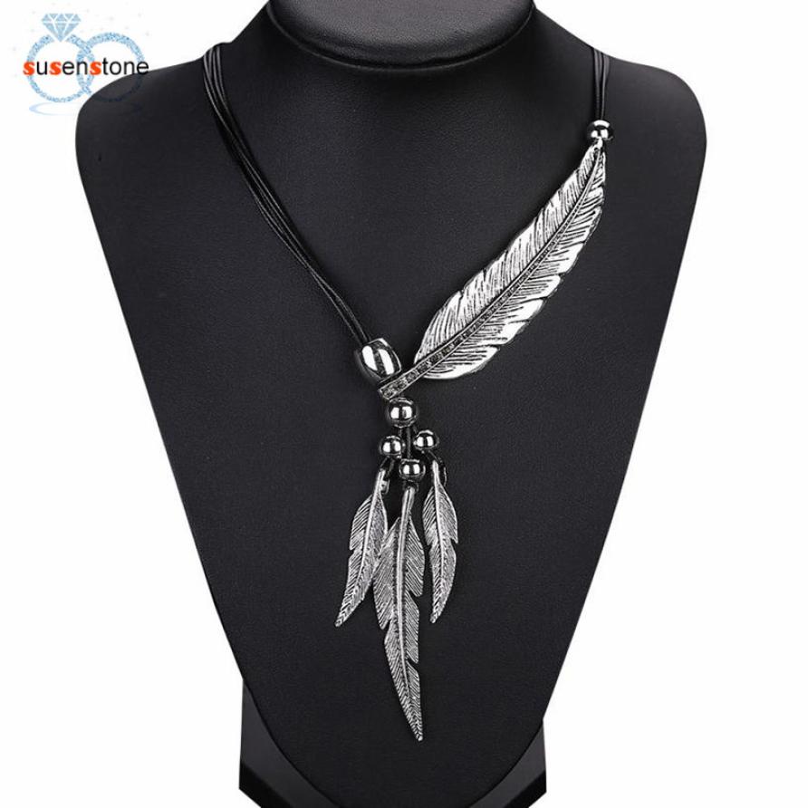 New 2020 Feather Vintage Necklace