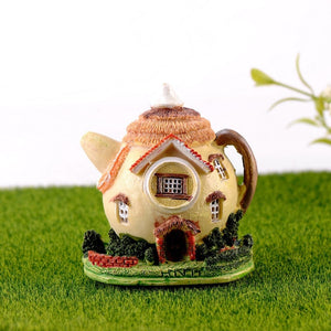 Mini Teapot Fairy Garden House