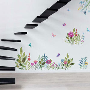 Colorful Spring Flower Wall Sticker