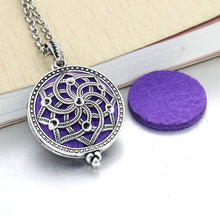 Load image into Gallery viewer, Perfume Diffuser Necklace Pendant