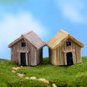 Wooden House Miniature